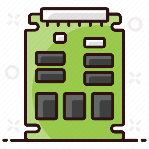 Computer hardware, main board, microcircuit, motherboard, semiconductor chip icon - Download on Iconfinder