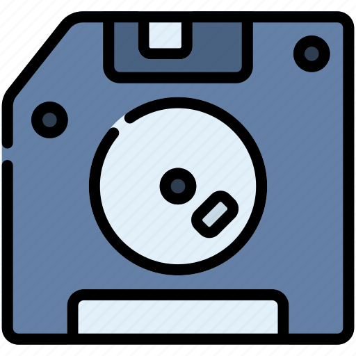Diskette, floppy, disk, backup, data, save, storage icon - Download on Iconfinder