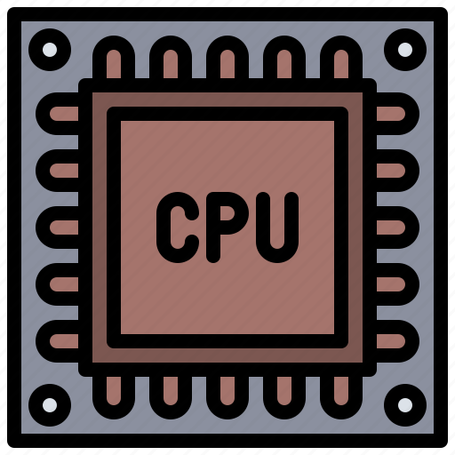Chip, computer, cpu, electronics, gpu icon - Download on Iconfinder