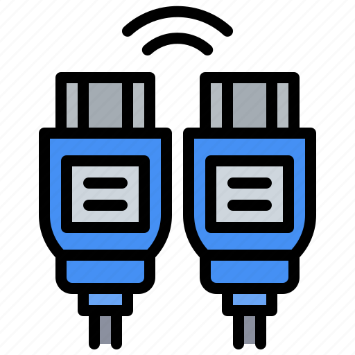Cable, device, electronic, electronics, hdmi, multimedia icon - Download on Iconfinder