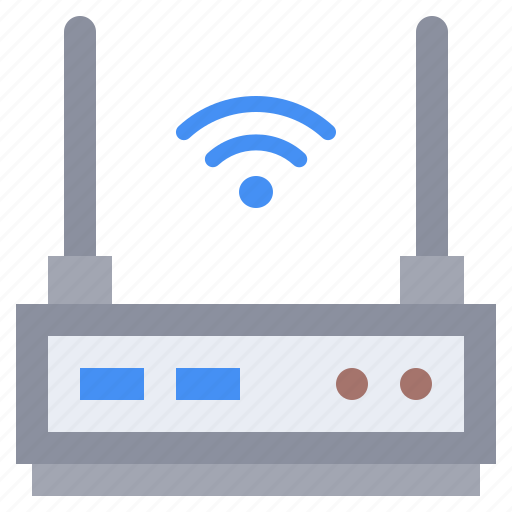 Connection, electronics, internet, router, technology, wireless icon - Download on Iconfinder