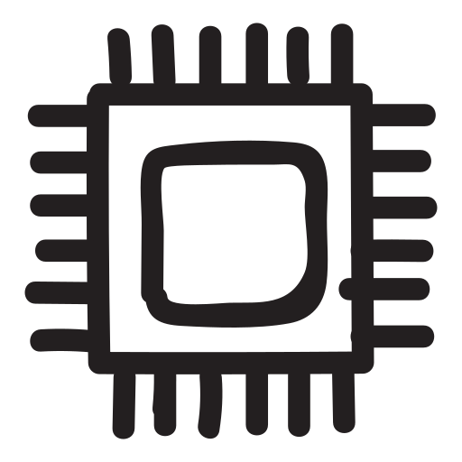 Chip, computer, cpu, device, frequency, microchip, processor icon - Free download