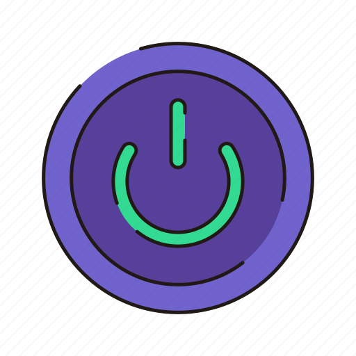 Power, button, hardware, off, computer, on icon - Download on Iconfinder