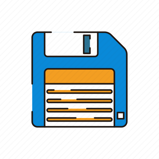 Computer, floppy disk, storage, hardware, diskette icon - Download on Iconfinder