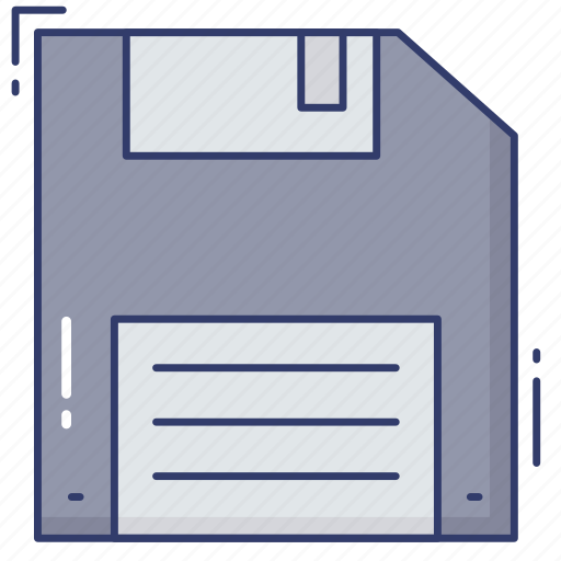Floppy, disk, memory, chip, storage, data icon - Download on Iconfinder