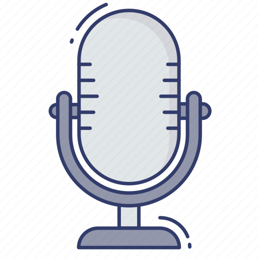Microphone, radio, sound, vintage, technology icon - Download on Iconfinder