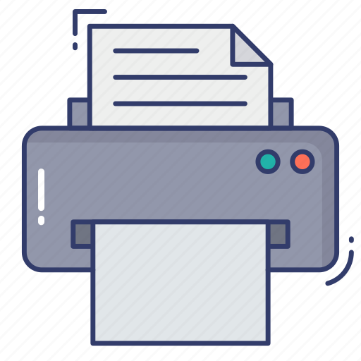 Printer, print, printing, ink, paper icon - Download on Iconfinder