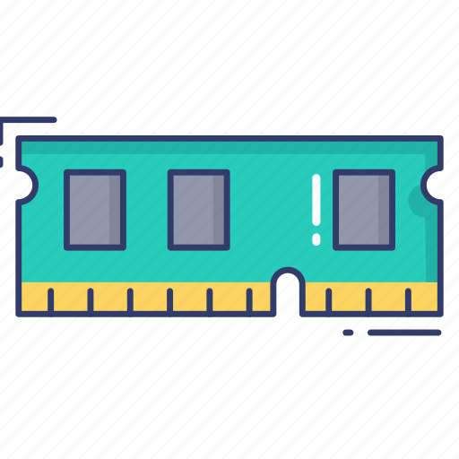 Ram, memory, processor, technology, computer icon - Download on Iconfinder