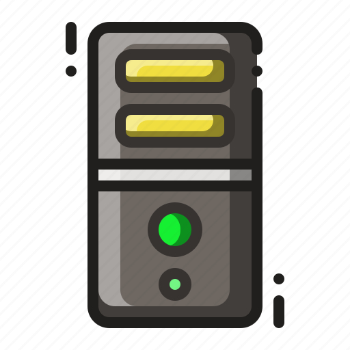 Casing, central, computer, processing, unit icon - Download on Iconfinder