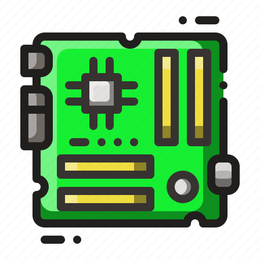 Computer, hardware, motherboard, pcb, peripheral icon - Download on Iconfinder