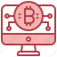 bitcoin, blockchain, cryptocurrency, computer, coin 