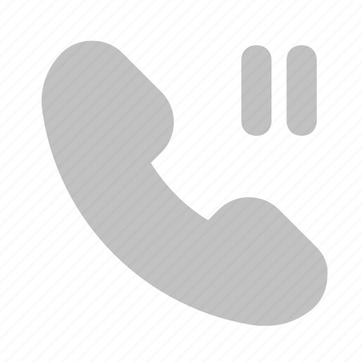 Call on hold, call, hold, phone, cell icon - Download on Iconfinder