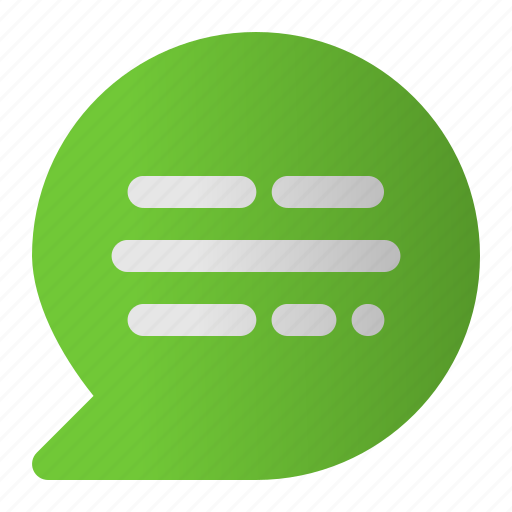 Chat, chatting, message, speech, talk, text icon - Download on Iconfinder