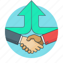 agreement, business, concept, hands, handshake, partners