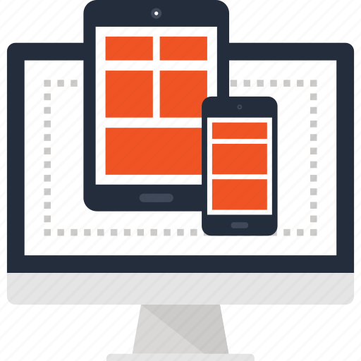 Adaptive, computer, design, development, device, responsive, web icon - Download on Iconfinder