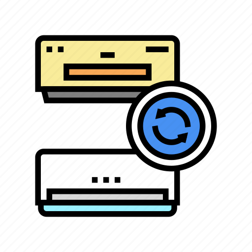 Air, conditioning, replacement, system, electronics, repair icon - Download on Iconfinder