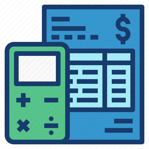 Bill, business, calculate, document, fee, money icon - Download on Iconfinder
