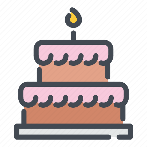 Cake, birthday, party, wedding, bakery icon - Download on Iconfinder