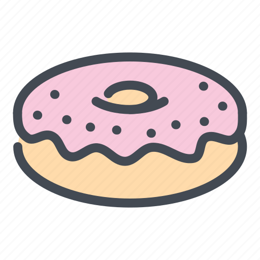 Donut, doughnut, bakery, dessert, sweet icon - Download on Iconfinder
