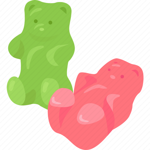 Bears, candy, confectionery, gummi, gummy, haribo, jelly icon - Download on Iconfinder