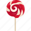 confectionery, lollipop, lolly, lollypop, sticky pop, sucker, swirl 