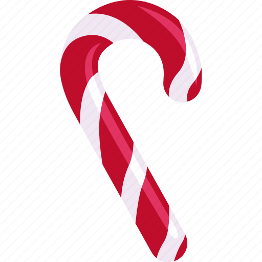 Candy cane, christmas, confectionery, peppermint stick, santa's cane, stick candy icon - Download on Iconfinder