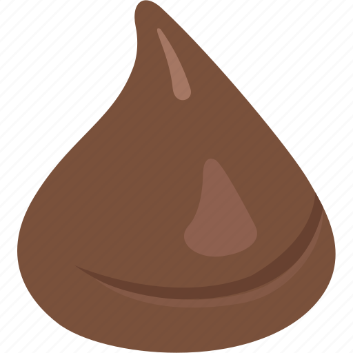 Bits, chips, chocolate, cooking, drop, hershey's, teardrop icon - Download on Iconfinder