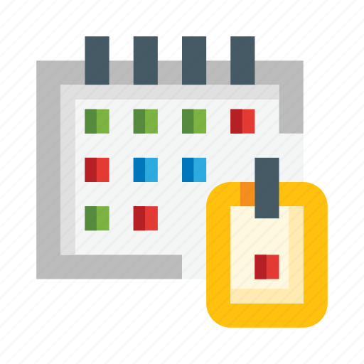 Calendar, badge, event, schedule icon - Download on Iconfinder