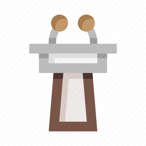 Tribune, podium, speech, stand icon - Download on Iconfinder
