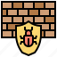 antivirus, bug, protect, security, wall 