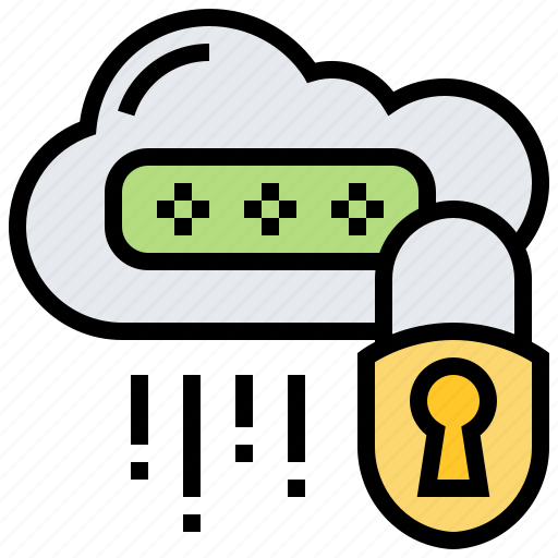 Cloud, key, lock, password, security icon - Download on Iconfinder