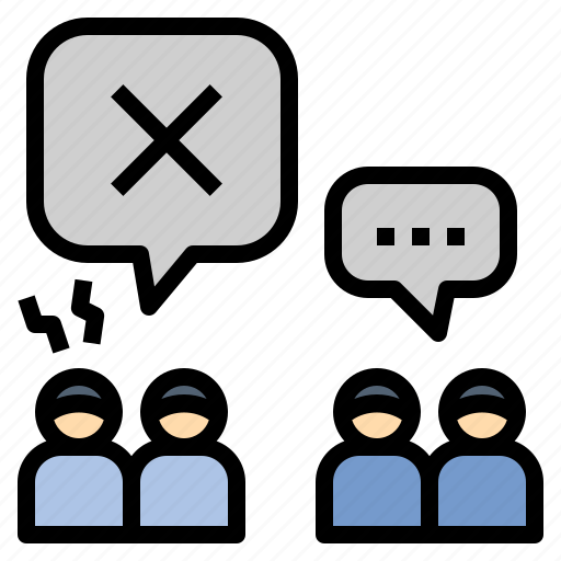 Argument, conflict, disagreement, oppose, resist icon - Download on Iconfinder