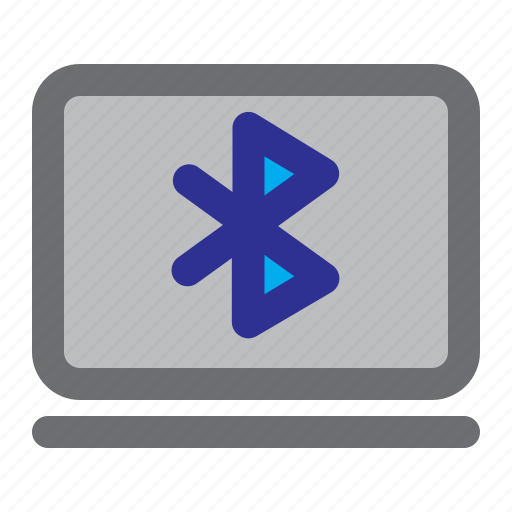 Connection, networking, bluetooth, computer, laptop, communication, share icon - Download on Iconfinder