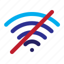 connection, networking, disconnect, hotspot, network, off, signal, tether