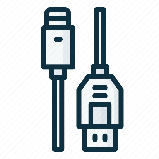 Cable, connector, usb, power icon - Download on Iconfinder