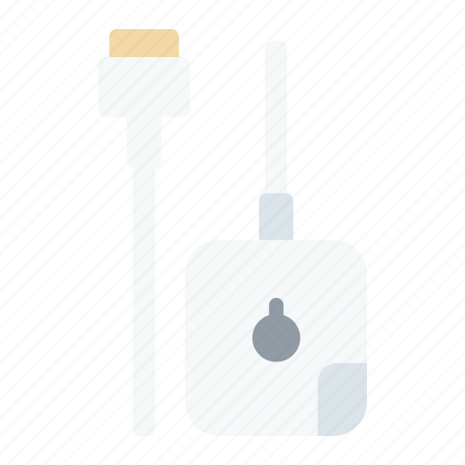 Magsafe, cable, connector, port, power icon - Download on Iconfinder