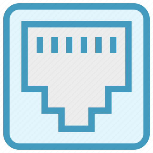 Cable, connector, ethernet, plug, port icon - Download on Iconfinder