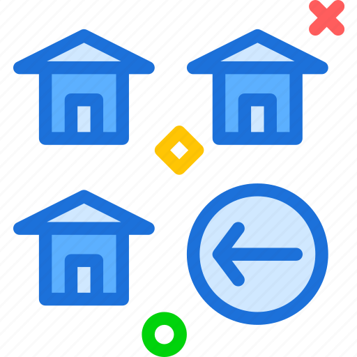 Building, home, house, left icon - Download on Iconfinder