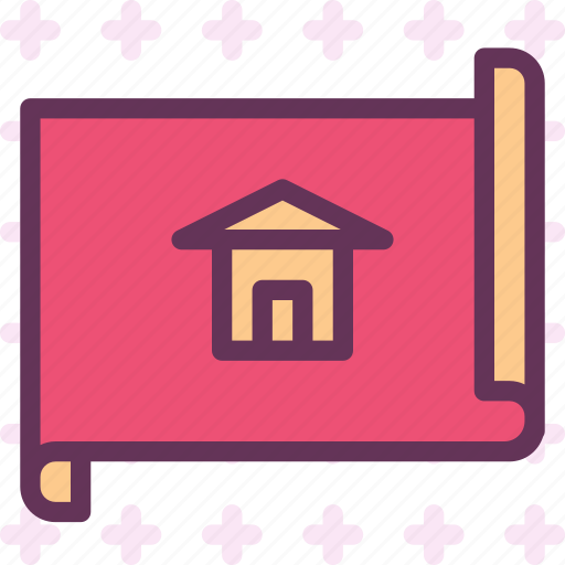 Building, home, house, measure, plan, project icon - Download on Iconfinder
