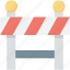 barrier, construction barrier, road barrier, street barrier, traffic barrier 