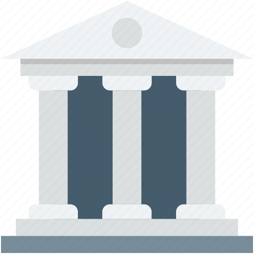 Bank, building, court, courthouse, law court icon - Download on Iconfinder