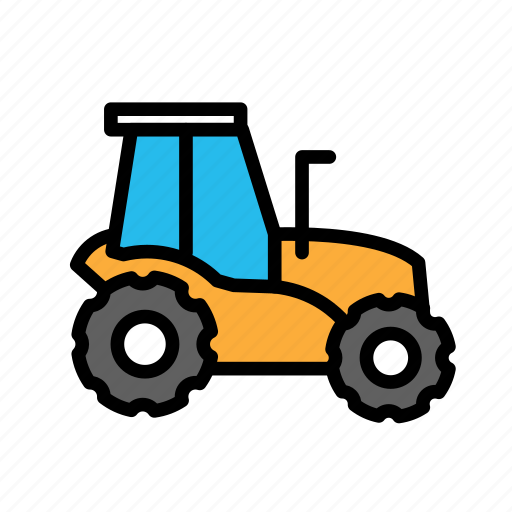 Build, fabric, site, tractor, work icon - Download on Iconfinder