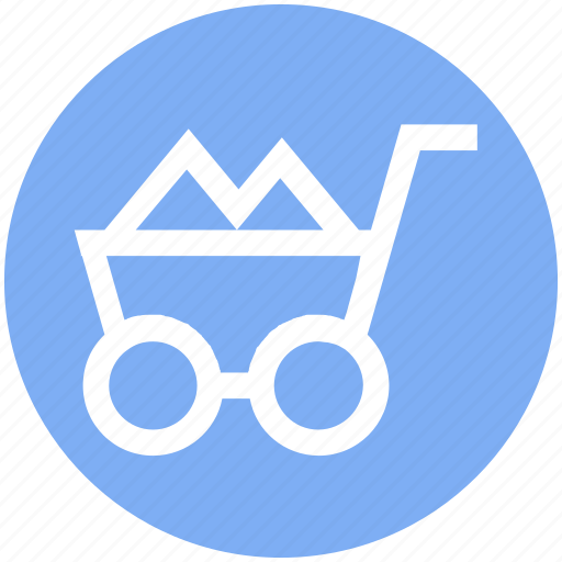 .svg, barrow, cart, garden trolley, hand cart, hand truck, trolley icon - Download on Iconfinder
