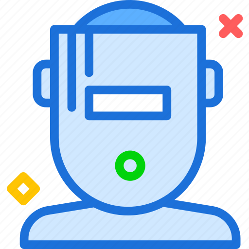 Man, protection, solder, worker icon - Download on Iconfinder