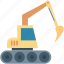 bulldozer, construction, crawler, excavator, heavy machinery 