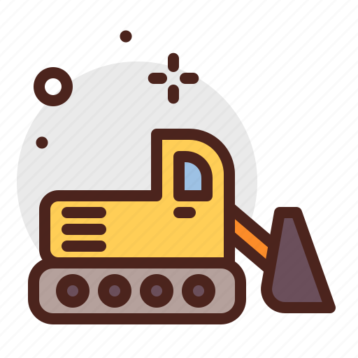 Building, bulldozer, day, labor, tools, work icon - Download on Iconfinder