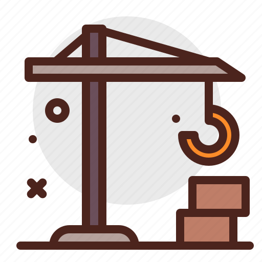 Building, crane, day, labor, tools, work icon - Download on Iconfinder