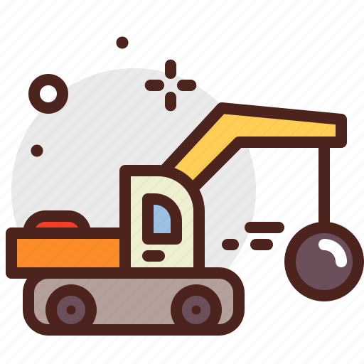 Building, day, destroyer, labor, tools, work icon - Download on Iconfinder