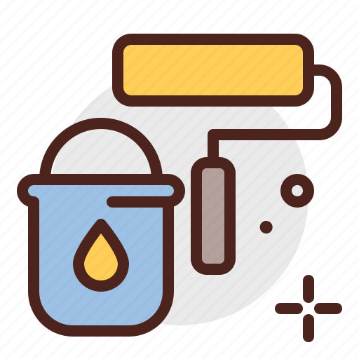 Building, day, labor, paint, tools, work icon - Download on Iconfinder