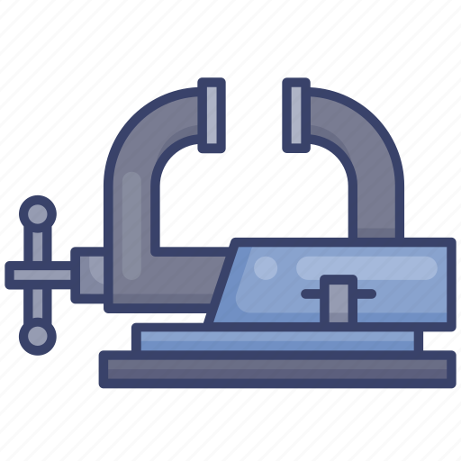 Clamp, construction, equipment, fasten, tool icon - Download on Iconfinder